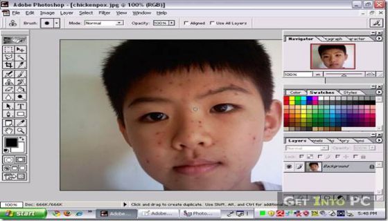 Adobe Photoshop 7 Offline Installer setup Download Free