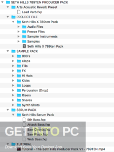 789ten – The Seth Hills Producer Pack Free Download 789ten – The Seth Hills Producer Pack Free Download