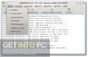 miniSIPServer Free Download miniSIPServer Free Download