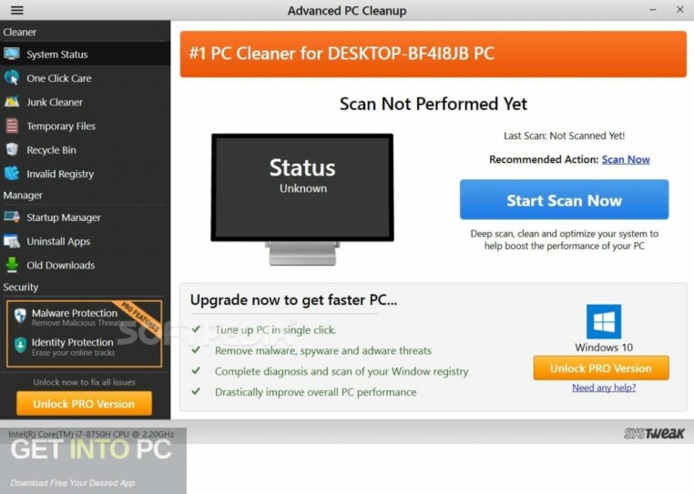 Systweak Advanced PC Cleanup Free Download Systweak Advanced PC Cleanup Free Download