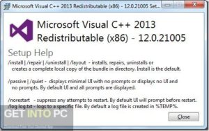 Microsoft Visual C ++ 2015-2019 Redistributable Download