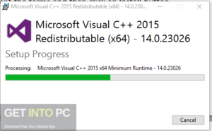 Microsoft Visual C ++ 2015-2019 Redistributable Download