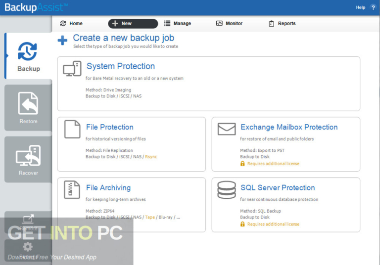 BackupAssist Desktop 2020 Free Download