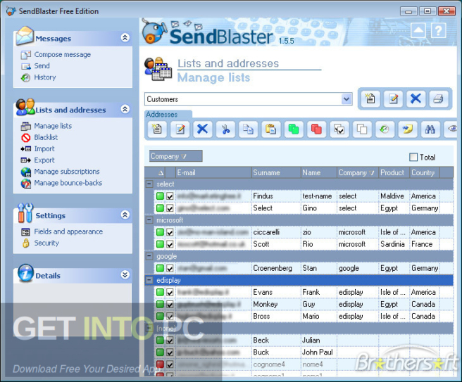 SendBlaster Pro Edition Free Download