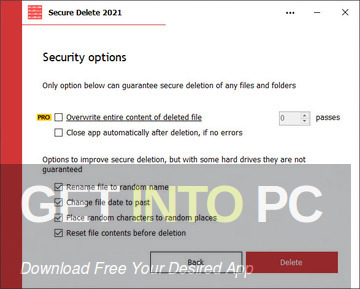 Secure Delete Professional 2021 Free Download
