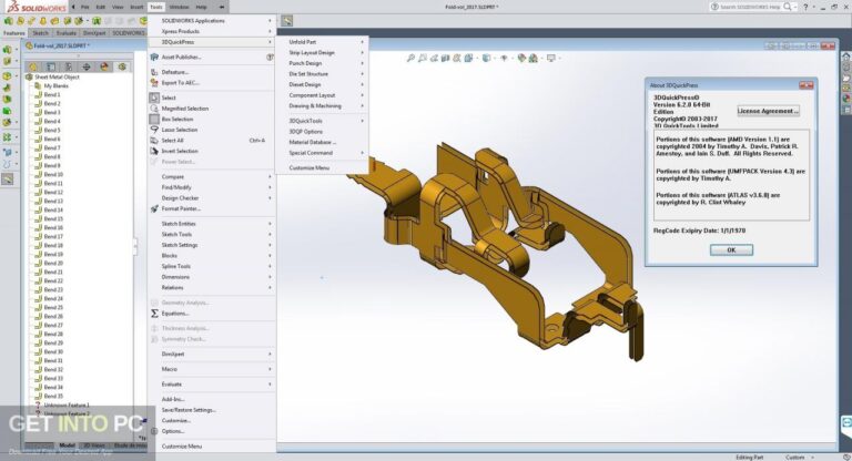 3DQuickPress for SOLIDWORKS 2012-2022 Free Download 3DQuickPress for SOLIDWORKS 2012-2022 Free Download