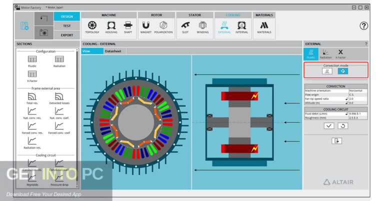 Altair FluxMotor 2021 Free Download Altair FluxMotor 2021 Free Download