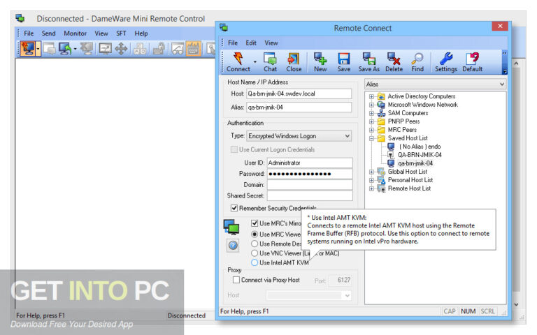 DameWare Remote Support 2022 Free Download