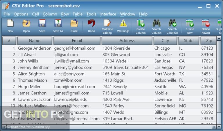 Gammadyne CSV Editor Pro Free Download Gammadyne CSV Editor Pro Free Download