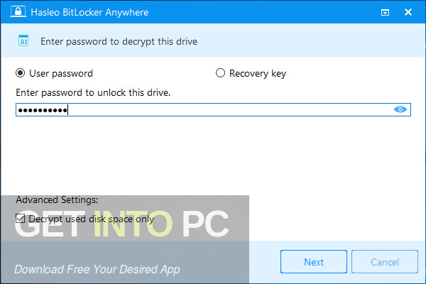Hasleo BitLocker Anywhere 2021 Free Download