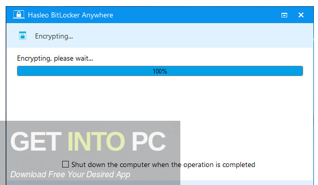 Hasleo BitLocker Anywhere 2021 Free Download