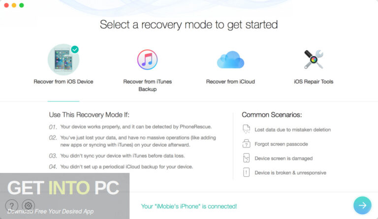 imobie PhoneRescue for iOS 2021 Free Download imobie PhoneRescue for iOS 2021 Free Download